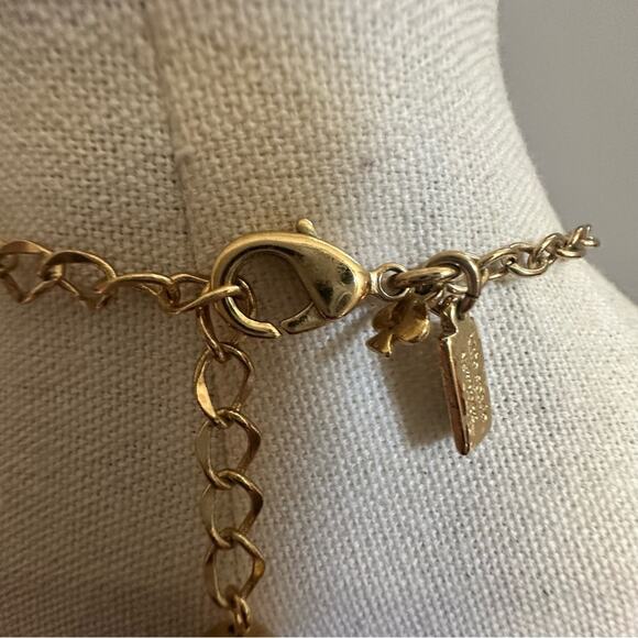 Kate Spade Shaken Not Stirred Necklace Green Statement Jewelry Preppy Designer - Picture 4 of 10